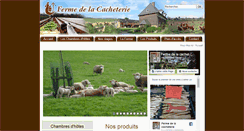 Desktop Screenshot of ferme-cacheterie.com